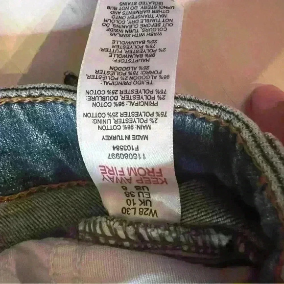 Topshop denim flare rugged jeans - Picture 9 of 9